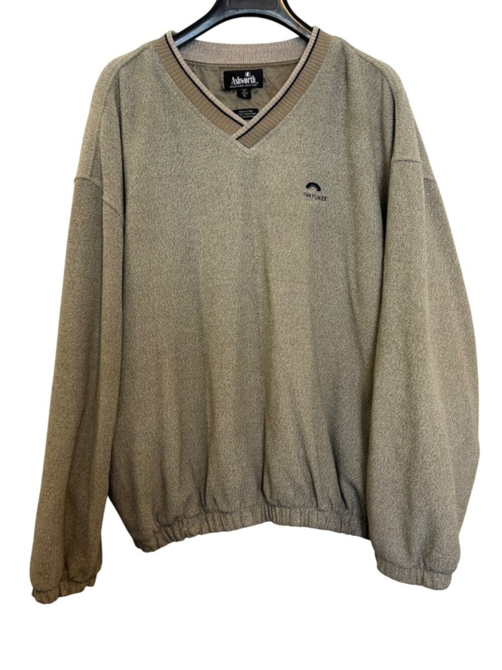 Ashworth XL Ahwatukee Golf Pullover Sweater Weather Systems Insulating Water/Win